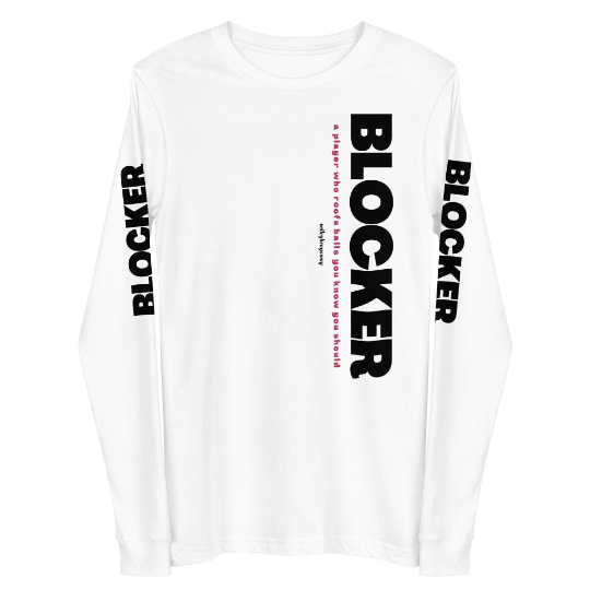 BLOCKER

A Player Who Blocks Balls You Could Never

Long Sleeve Volleyball T Shirt Ideas Are Great Volleyball Gifts For Players
