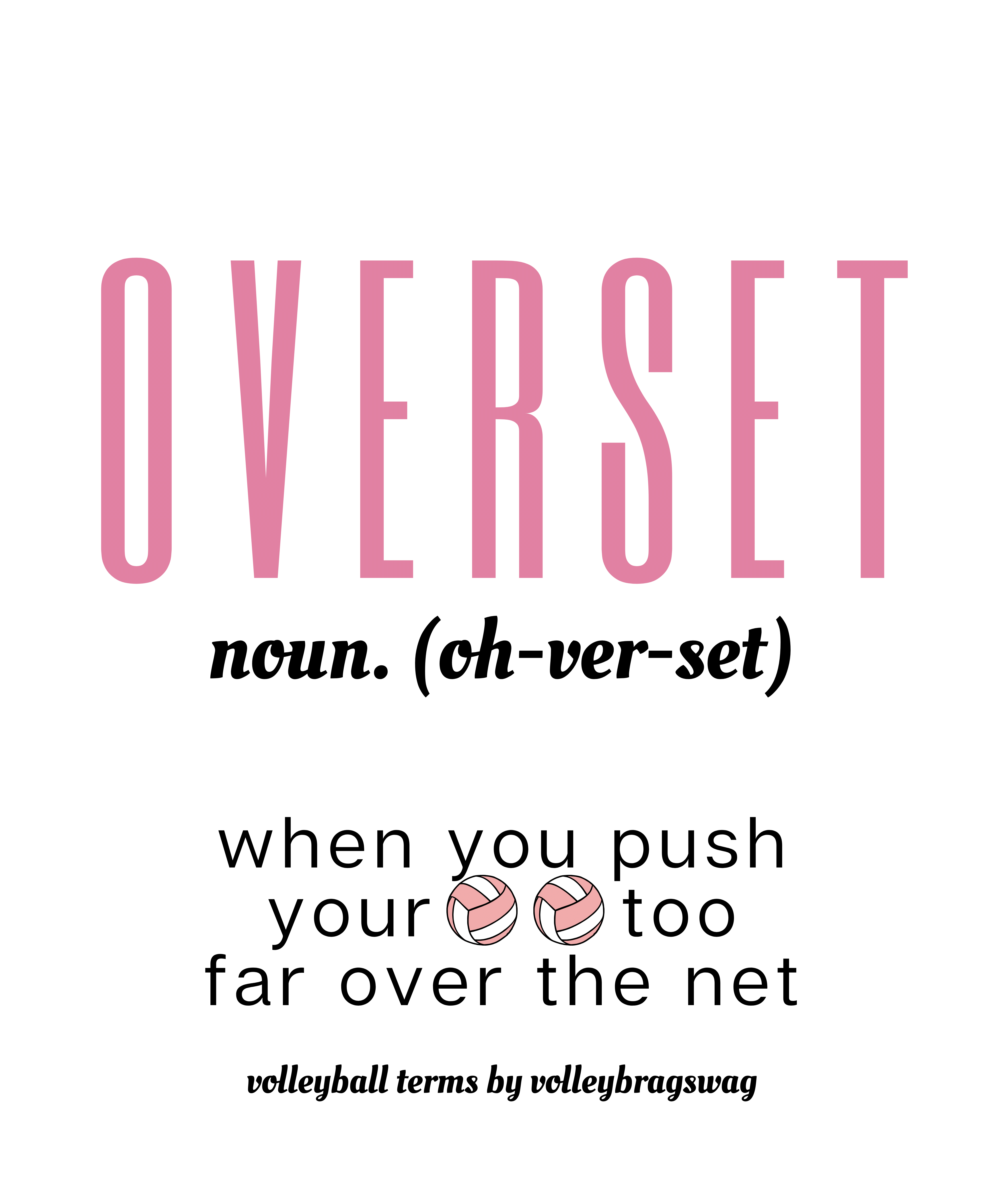Funni Peace Love Volleyball Shirt, OVERSET (Noun) When You Push Your Balls Too Far Over The Net, Sports Gift Volleyball, Volleyballer Gift