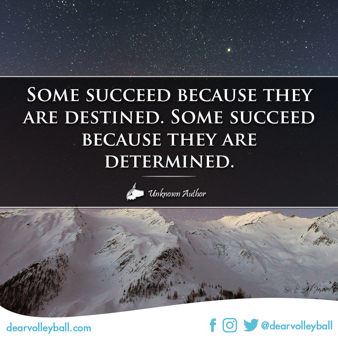 I've created a collection of 55 motivational quotes for volleyball players about Success on DearVolleyball.com