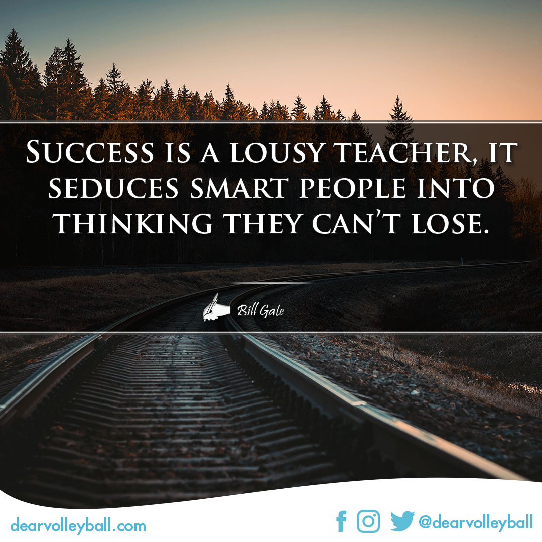 I've created a collection of 55 motivational quotes for volleyball players about Success on DearVolleyball.com