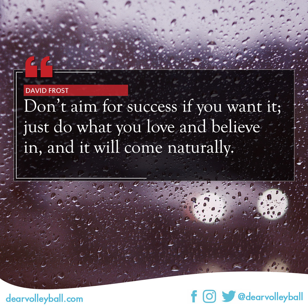 I've created a collection of 55 motivational quotes for volleyball players about Success on DearVolleyball.com