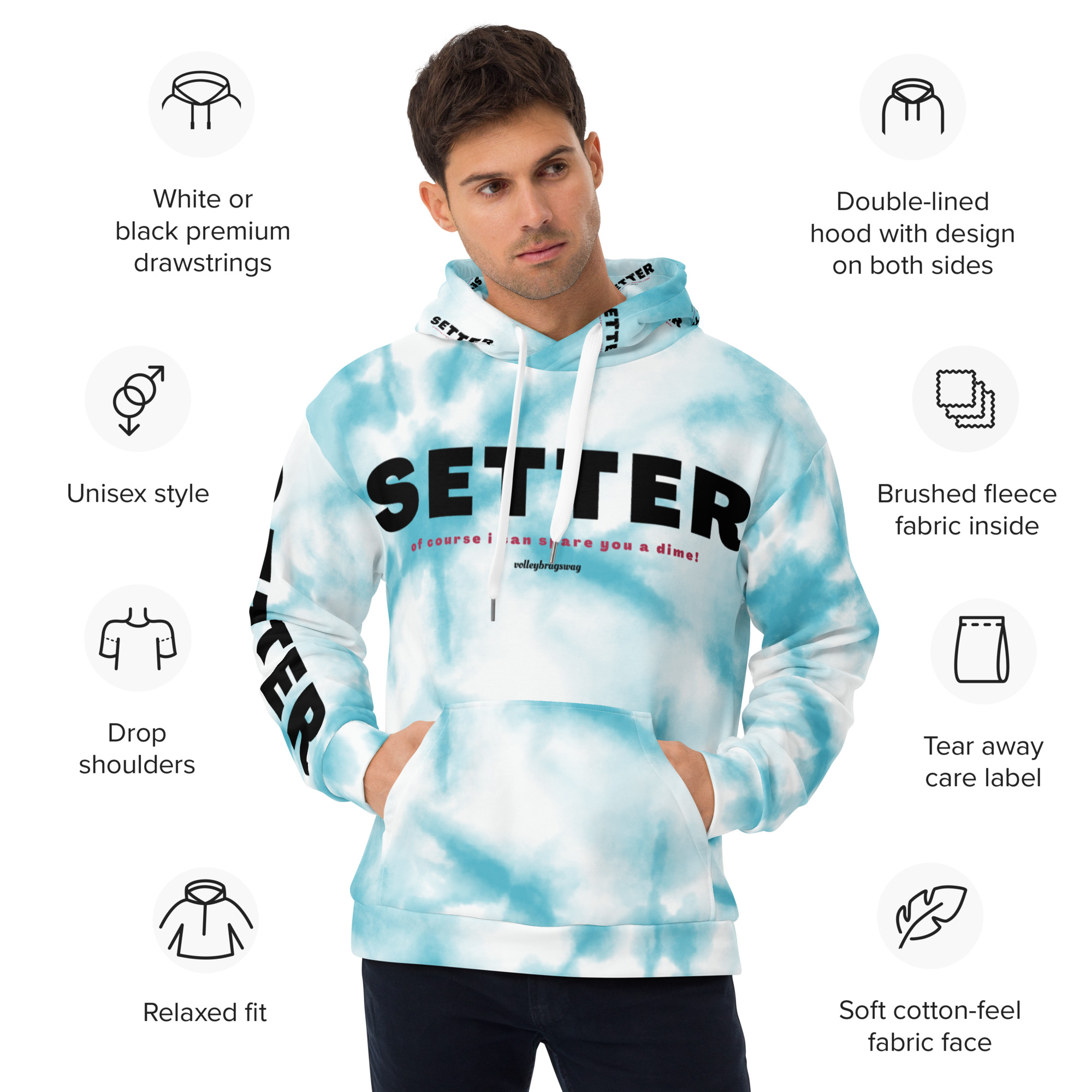 Blue and white tie dye hoodie Setter volleyball tshirt ideas. SETTER

Of Course I Can Spare You A Dime

Girls Blue Tie Dye Hoodie, Volleyball Hand Signals For Setters, Tie Dye Hoodie, Blue Tie Dye Hoodie, Volleyball Team Hoodie Designs