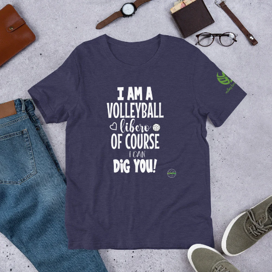 I Am A Volleyball Libero               Of Course I Can Dig You

Libero Volleyball Shirt Sayings by Volleybragswag