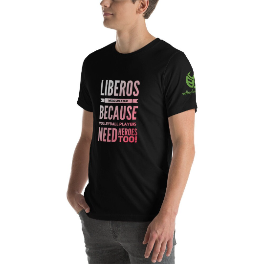 Volleyball T-Shirts Sayings for Liberos
Liberos Were Created Because Volleyball Players Need Heroes Too shop for funny volleyball shirts on ETSY.