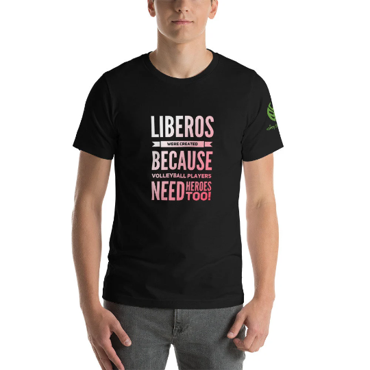 Volleyball T-Shirts Sayings for Liberos
Liberos Were Created Because Volleyball Players Need Heroes Too shop for funny volleyball shirts on ETSY.