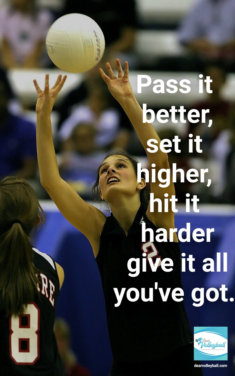 Your Volleyball Quotes, Sayings, Stories Inspired Me Today, Thanks!