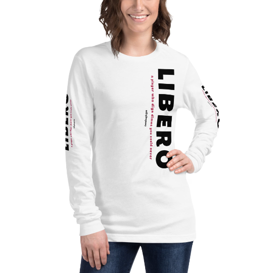 LIBERO
A Player Who Digs Dimes You Could Never
Long Sleeve Volleyball T Shirt Ideas Are Great Volleyball Gifts For Players