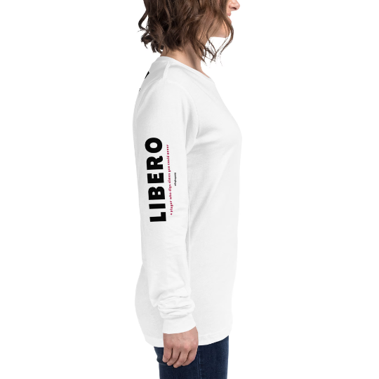 Libero Long Sleeve Shirts For Volleyball Lovers make Great Gifts For Volleyball Players. Shop Volleybragswag on ETSY.