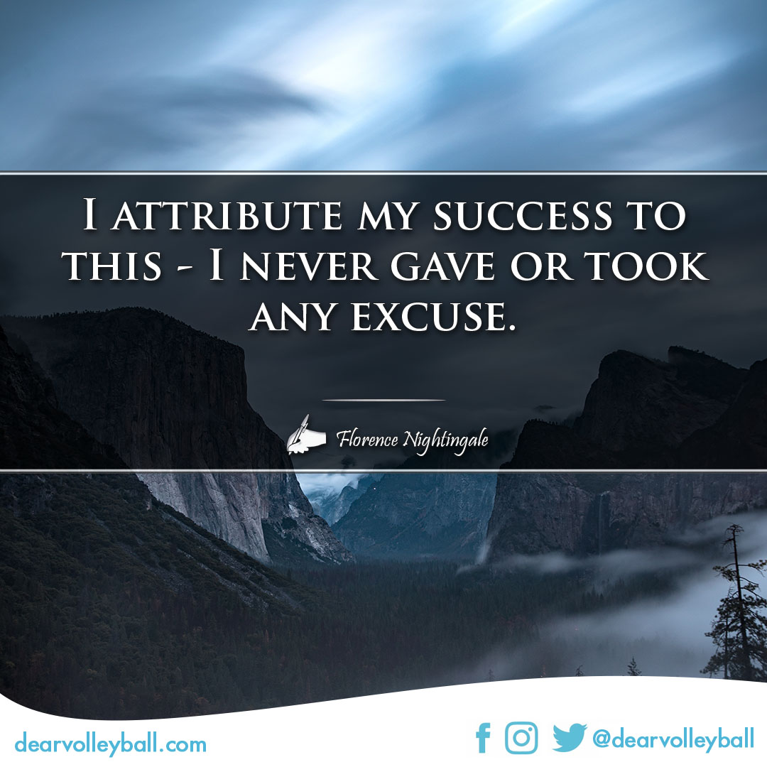 I've created a collection of 55 motivational quotes for volleyball players about Success on DearVolleyball.com